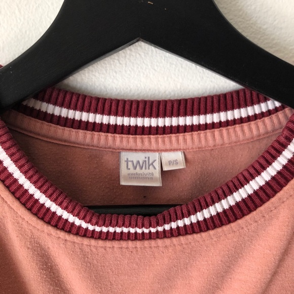 Simons Twik Rosewood Ringer Crewneck - Picture 3 of 3
